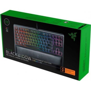 RAZER BLACKWIDOW TE CHROMA V2 - ORANGE