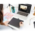 Wacom Intuos Wireless Graphics Drawing Tablet with 3 Bonus Software Included, 10.4" X 7.8", Pistachio & Black (CTL6100WLK0)